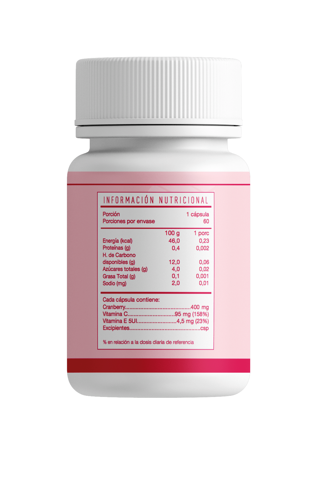 Cranberry (Vitamina C + E) - Imagen 2