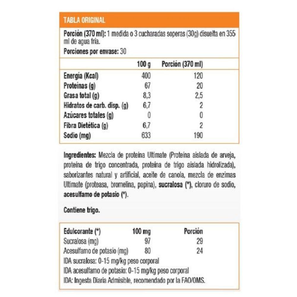isolate protein vegan Vainilla - Imagen 2