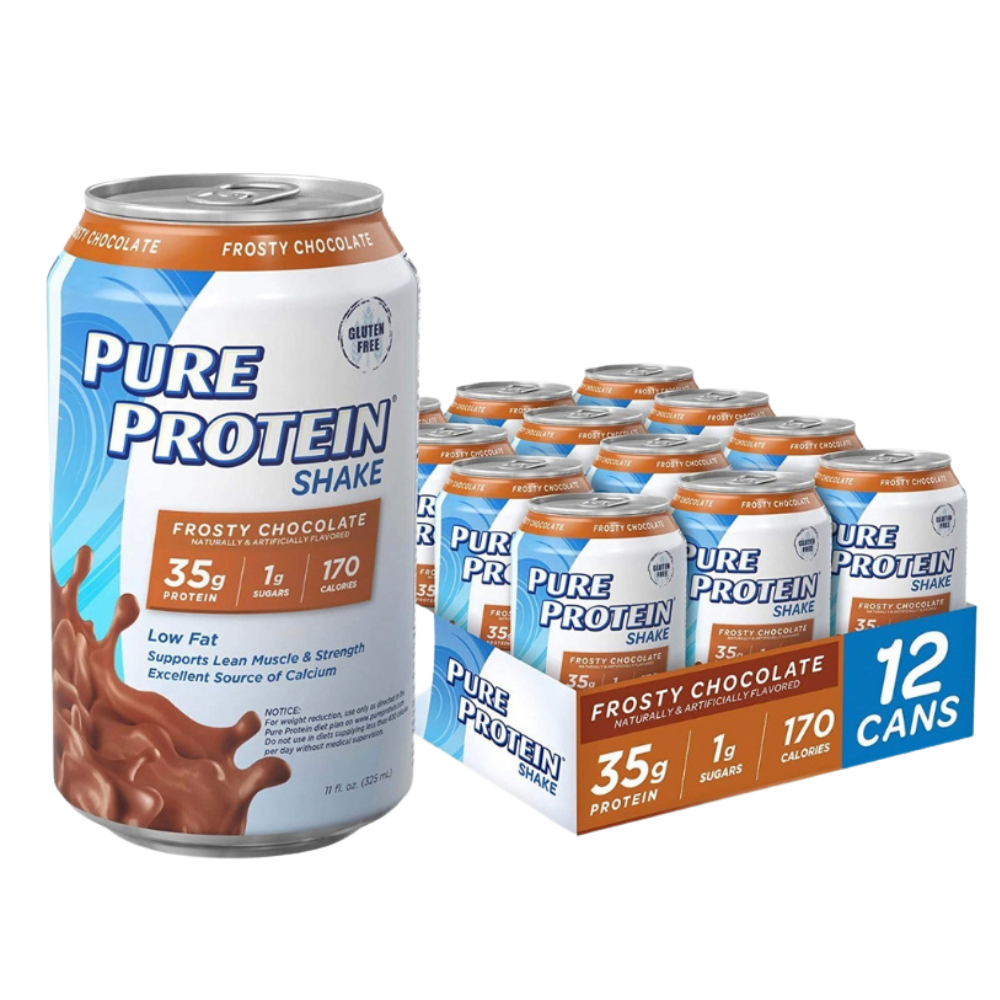 Pack 12 shake Pure Protein Frosty Chocolate