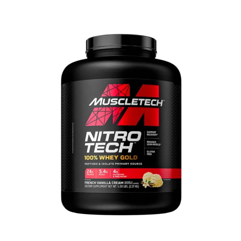 Muscletech 100% Whey Gold Vainilla 5Lb