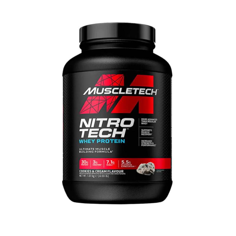 Muscletech Nitro tech Whey Protein Cookies and Cream 4LB