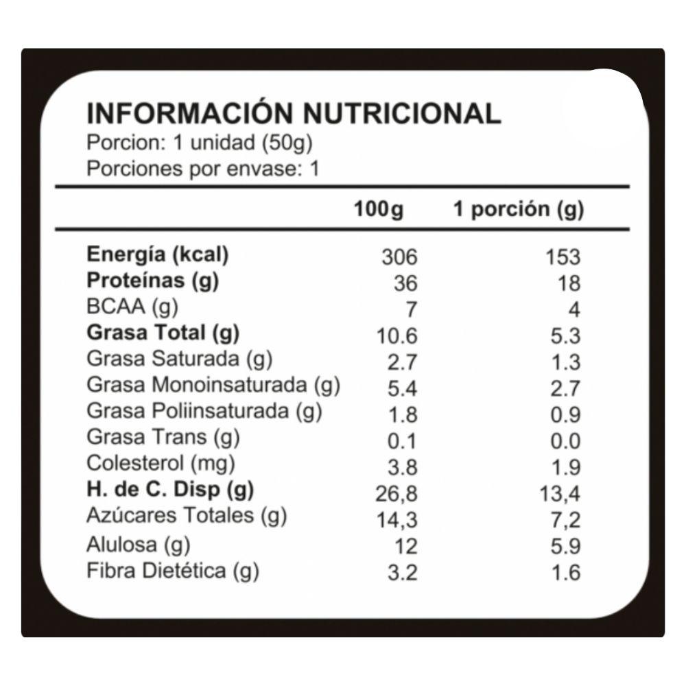 BARRA JUST PROTEIN COOKIES AND CREAM - Imagen 2