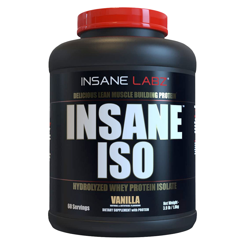 Proteína Isolada Insane Labz Iso vainilla 2kg 60 servicios