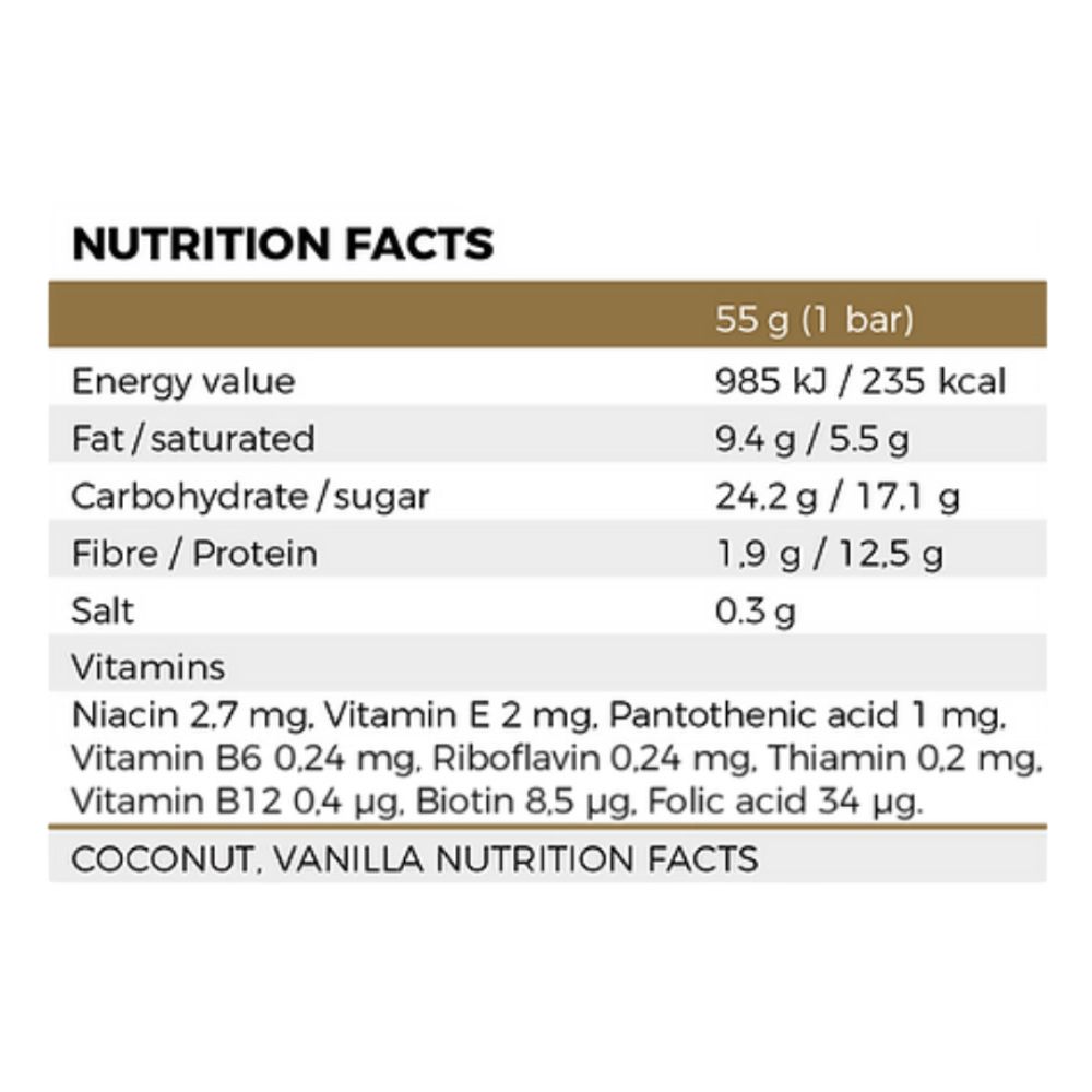 Protein bar Nutrend x24 unidades COCONUT - Imagen 2