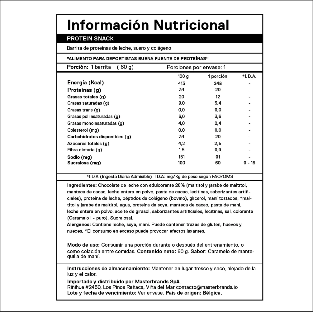 Caja de 12 Barras de Proteína Peanut Caramel 12x60 grs - Imagen 4