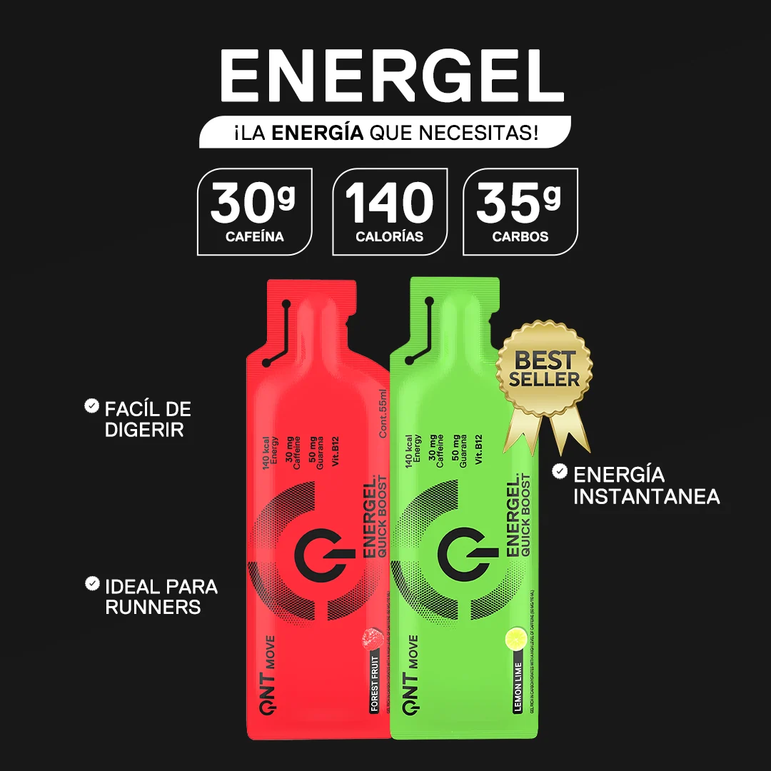 Caja de 25 Geles Energéticos Energel FRUTOS ROJOS 25x55 Ml - Imagen 5