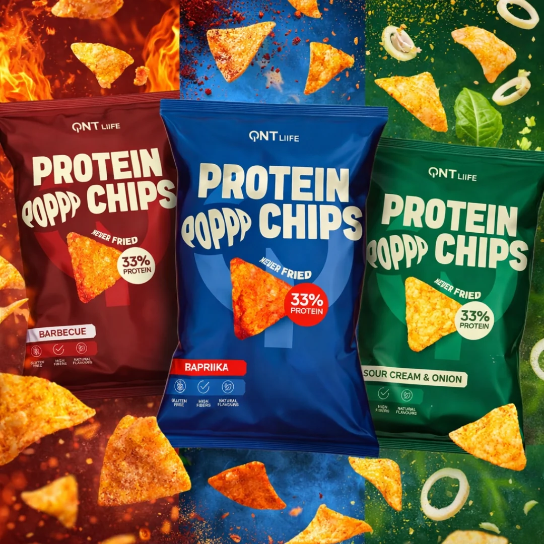Protein Chips 12 x 50 gr. Snack salado con 16,5 gr de proteína - Imagen 8
