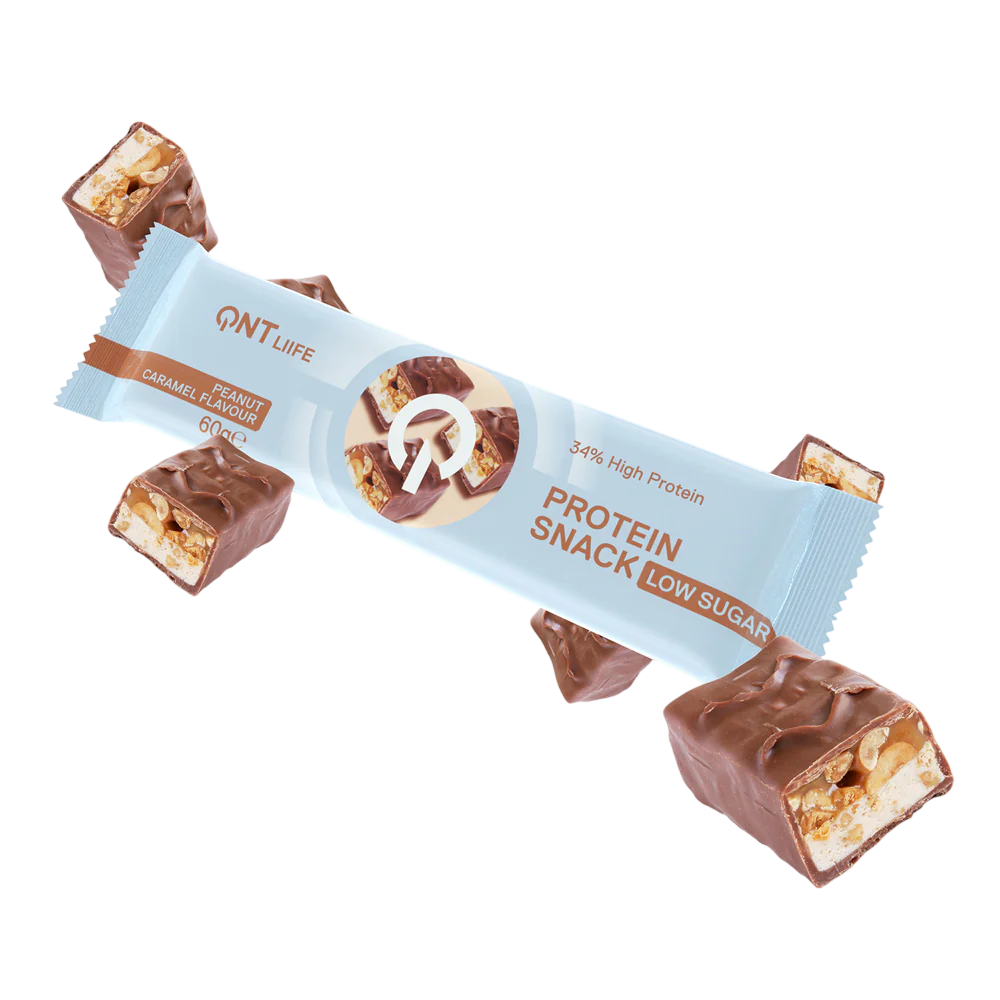 Caja de 12 Barras de Proteína Peanut Caramel 12x60 grs - Imagen 3